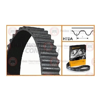 Correa De Distribución CONTITECH CT998 - 163 Dientes, Ancho 26.7 Mm, Paso 8 Mm, Compatible Con Varios Toyota