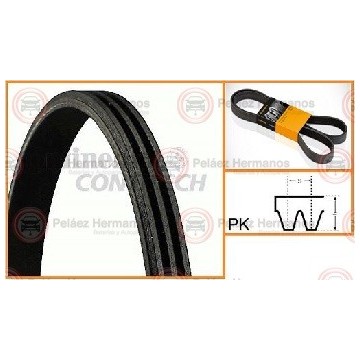 Correa De Ventilador Acanalada En V 3100402 12PK2139 Para Motor Cummins ISX15 Volvo Truck VN VNL