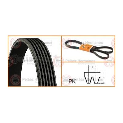 Correa Trapecial Poli V 25212-27-060 CONTITECH, GATES, DAYCO | 2521227060