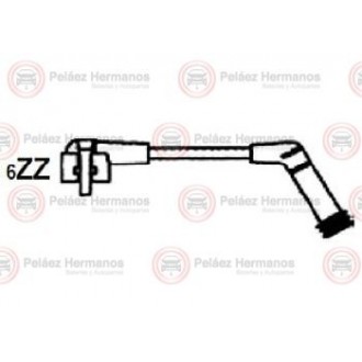 GAS-1328 - CABLES PARA BUJIA